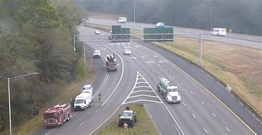 Vehicle overturns in Mobile, officials respond Wednesday morning | WKRG.com