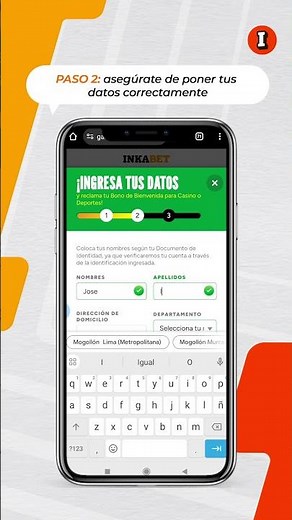 ¿Cómo crear tu cuenta en Inkabet? 🤩🥳