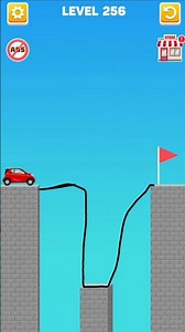 🚗 Draw Bridge Game | Smart Bridge Drawing Skills | Funny Car Crossing Challenge 😄