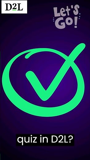 D2L -students, see how to take a quiz in D2L. #d2l #brightspace