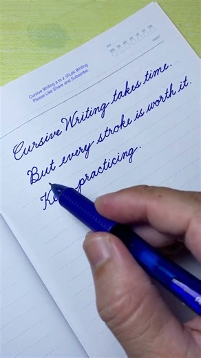 Cursive Writing Quote 05 | How to write in cursive | Cursive Handwriting Practice | Cursive Letters