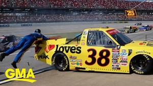 NASCAR pit crew member speaks after getting hit by race car - The Global Herald