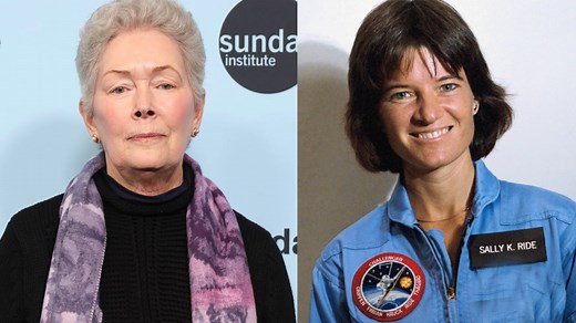 Sally Ride’s partner, Tam O’Shaughnessy, detailed her decision to reveal their 27-year romance before the famed astronaut died in 2012 following her battle with pancreatic cancer. bit.ly/45XoEKg | E! News