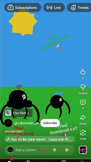 omnidroids only use sound don't change it no heat!