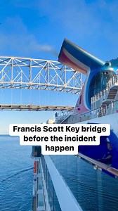 2.3M views · 12K reactions | From the other side of the ship enjoy for the last time this incredible view of the bridge from the Carnival Legend Lovers when passing under. We all will miss it. Cruising With Carnival Cruise Line 2024/2026.  by Anna Rose Biffle  @topfans | Carnival Cruise FUN | Facebook