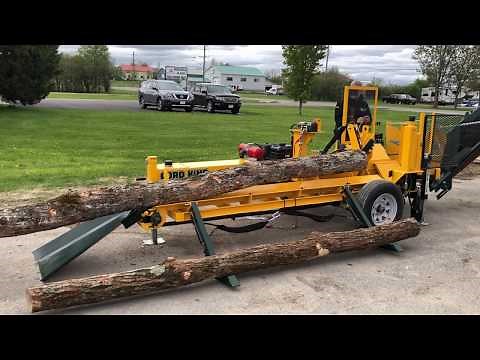 Cord King M1418 Firewood Processor Demo