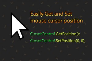Cursor Position Controller | Input Management | Unity Asset Store