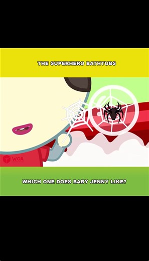 Best Superhero Bathtub Comparison | Wolfoo Baby Jenny