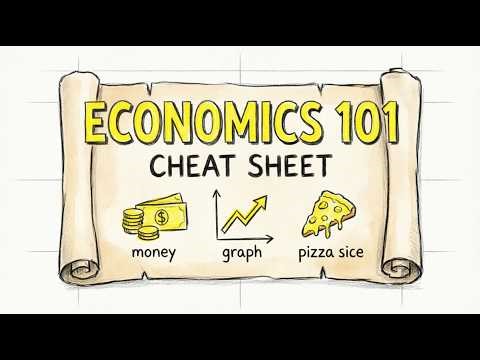 Economics 101: The Ultimate Study Guide (Scarcity, GDP, Supply & Demand)