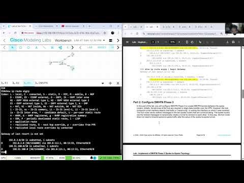 Module 19 : 19.1.4 Lab - Implement a DMVPN Phase 3 Spoke to Spoke Topology