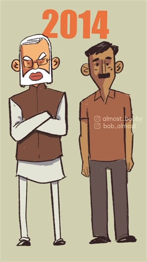 Bobby | Evolution of two men, across a decade! Animated by @bob_almost and @almost_bobby #bobbobby #bobbobbyreels #bobbobbyanimation... | Instagram