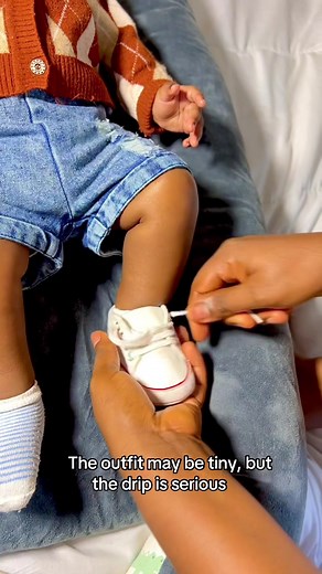 Adorable Baby Boy Fashion with a Mischievous Twist