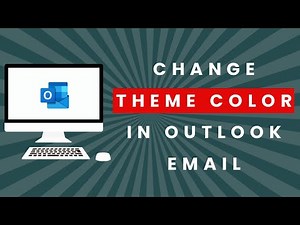 How to Change Theme Color in Outlook Email (Full Guide)
