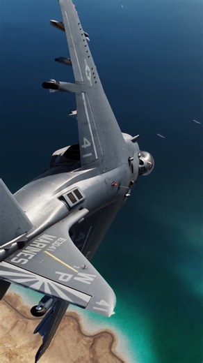 AV-8B Harrier Attacks Iranian Ships #dcsworld