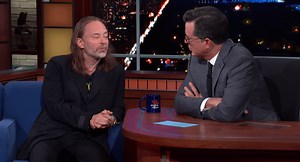 This Thom Yorke ‘Colbert’ Interview Is Essential Late Night TV