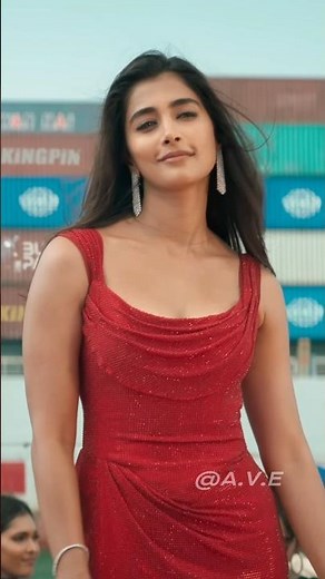 Pooja Hegde Hot Vertical Edit 4k | Monica Song | Coolie