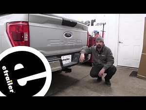 Step-By-Step Installation Tutorial for the etrailer Trailer Hitch Receiver on a 2023 Ford F-150