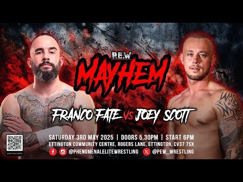 FULL MATCH: Franco Fate Vs Joey Scott- P.E.W Mayhem