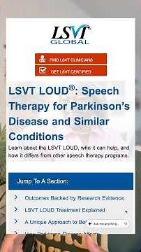 What Is the LSVT LOUD Program | Who Is It For?