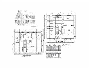 Build A Saltbox House - DIY Plans - Two Story Colonial Home Building Project
