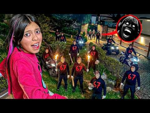 THE SIX SEVEN KID INVADES MY HOUSE WITH HIS 67 FRIENDS! | Princesa Vale