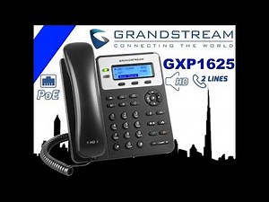 Grandstream GXP1625 SIP Telephone Unboxing | Technical Guide Pro