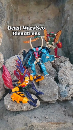 366 reactions · 28 shares | Beast Wars Neo Blendtrons: Drancron,...