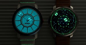 Apollo 11 50th anniversary watch puts a glowing star system on your wrist
