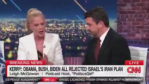 Discusión en CNN por Trump."¿Puedes dejarme hablar por un maldito segundo, bro? $50 mil millones, miles de civiles, 13 soldados muertos de EU. La gente nos odia ahora. Dijo Trump q destruiríamos una civilización entera. Eso no te hace un buen negociador. Te hace psicótico”RT👇