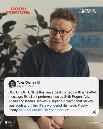 Good Fortune hits theatres this freaky Friday. Get tickets now! goodfortune.movie/tickets | Good Fortune