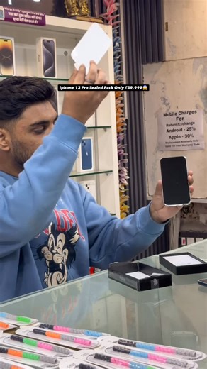 Naman Mehandiratta on Instagram: "Iphone 13 Pro Repack Units Deal🔥😱 ALL types of iPhones \Android phones available New second hand phone Available Exchange offers available • STORE LOCATION X-44 Ground Floor Near Kalinga Chowk West Patel Nagar Pincode-110008 Nearby metro station-Patel Nagar,Shadipur Whatsapp-8619132646"