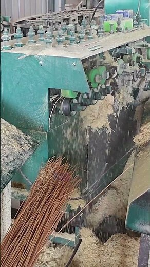 The processing process of bamboo strips