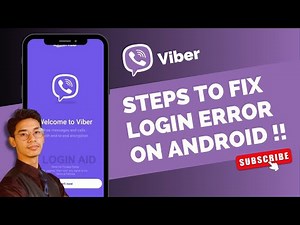 Viber - Fix Login Error on Android !