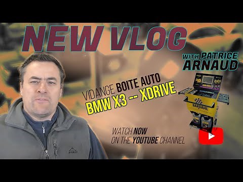 BMW X3 ** XDRIVE VIDANGE BOITE AUTOMATIQUE AVEC LA MACHINE ATF360 BARDHAL