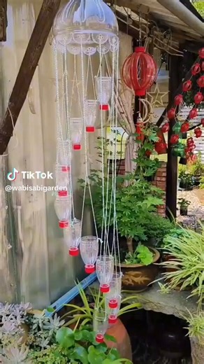 OmgHave a look how you can collect non biodegradable plastic and use them in your garden for more and good appearance Did you try this before?