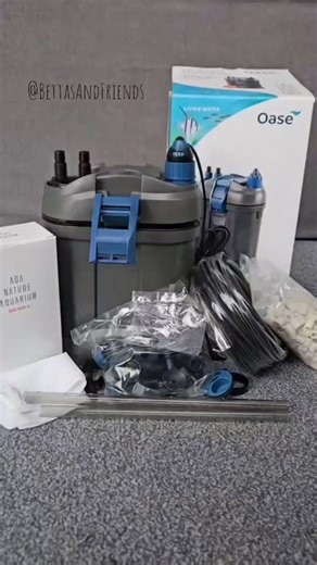 26/5/2023 - For my first tank I decided to go with an Oase FiltoSmart 100 because Oase is a fantastic brand known for its filters and I wanted a canister filter with a built in heater that can be neatly tucked away in a cabinet and minimise the amount of equipment in the tank. I went with the FiltoSmart range because it is cheaper than the Biomaster range and I didn't feel the extra size and prefilter was worth the extra cash for this particular tank. Finally I chose the 100 GPD size to ensure p