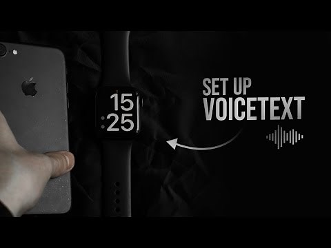 How to Set Up Voice Text on Apple Watch (tutorial)