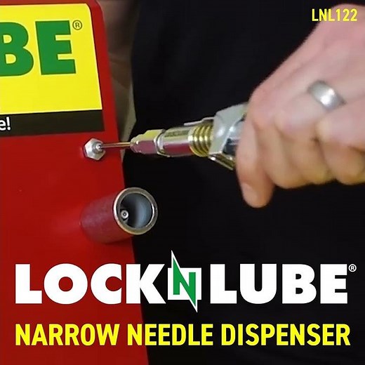 LOCKNLUBE NARROW NEEDLE DISPENSER
