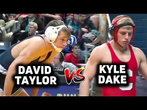 David Taylor vs Kyle Dake | 2013 Southern Scuffle Finals