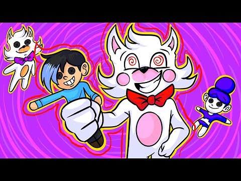 Funtime Foxy Controls VooDoo Dolls In Minecraft Fnaf