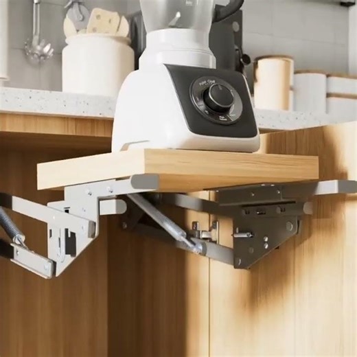 Maclean MC-497 Elevator, built-in extendable kitchen shelf 5-20kg. 820x168x106mm Kitchen cabinet