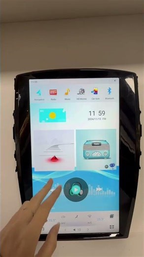 OEM style 17"vehicle multimedia system