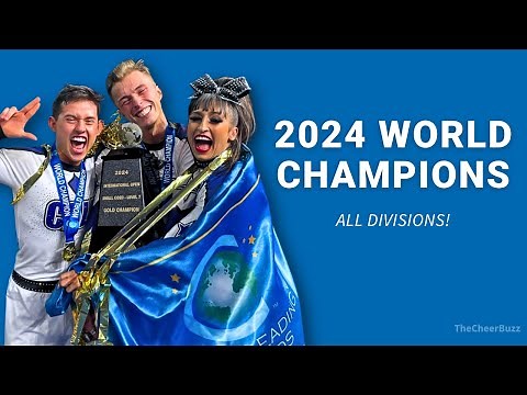 The Cheerleading Worlds 2024 Winners - ALL Teams & Divisions!