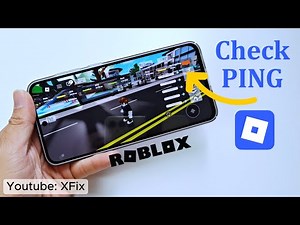 How to Check PING in Roblox Mobile