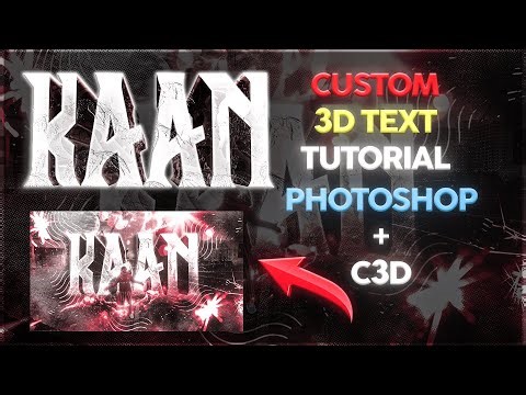 **HOW TO MAKE CUSTOM 3D TEXT FOR YOUR FIVEM THUMBNAILS TUTORIAL 2026** !!