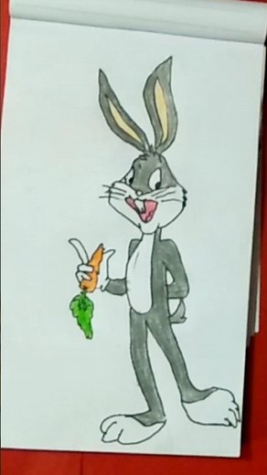 how to draw bugs bunny| bugs bunny drawing