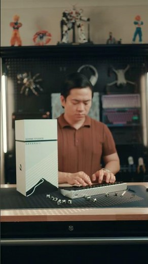 Sahara 65 Keyboard build & Asmr #keyboard #mechanicalkeyboard