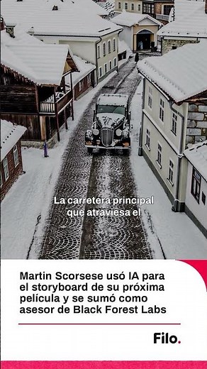 Martin Scorsese usó IA para el storyboard de su película y se sumó como asesor de Black Forest Labs