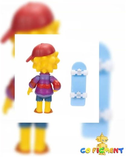 The Simpsons Cool Lisa 2.5-Inch Action Figure – Springfield’s Trendsetting Star