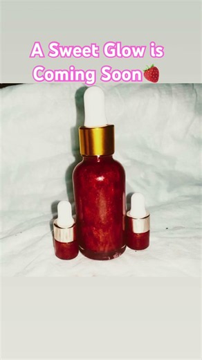 🍓✨ Sneak Peek: Strawberry Island Glow Oil | 64 Sweet Sensations